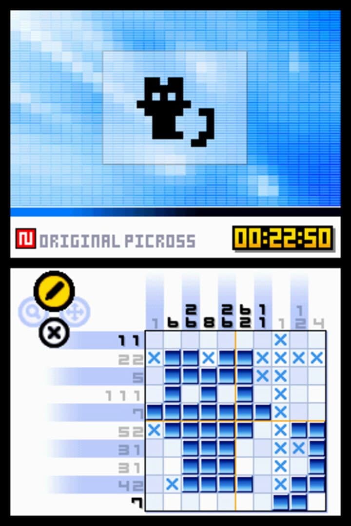 Picross DS artwork