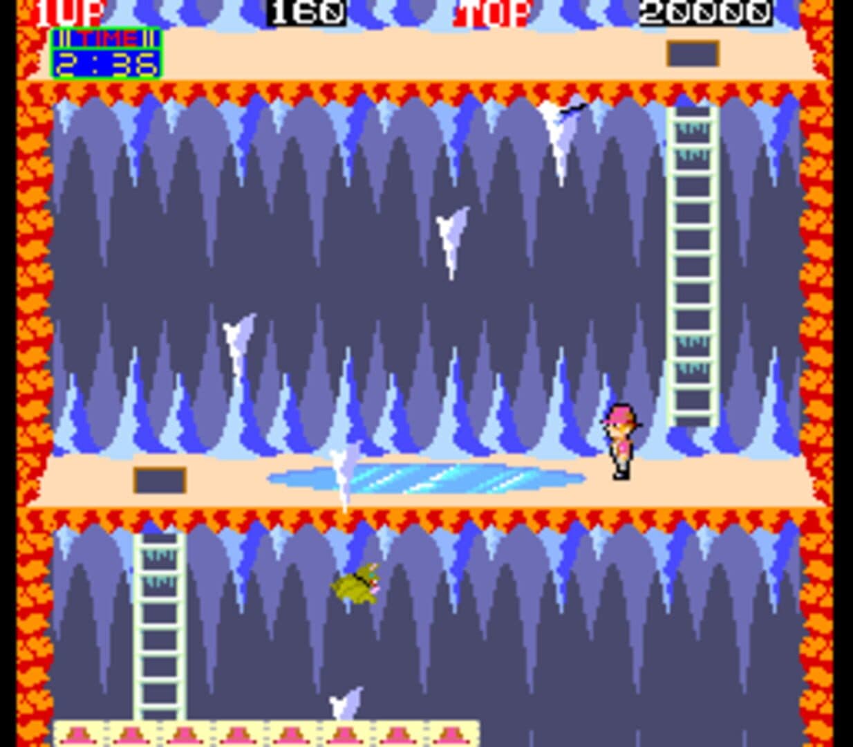 Pitfall II: Lost Caverns artwork