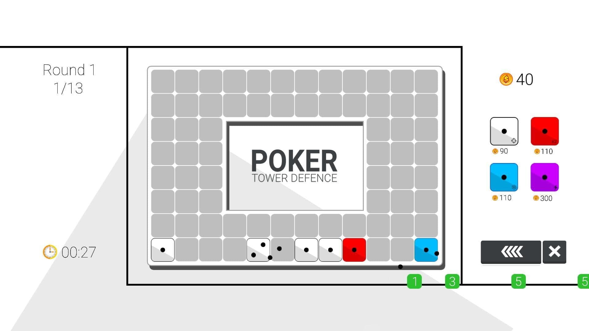 Poker Tower Defense artwork