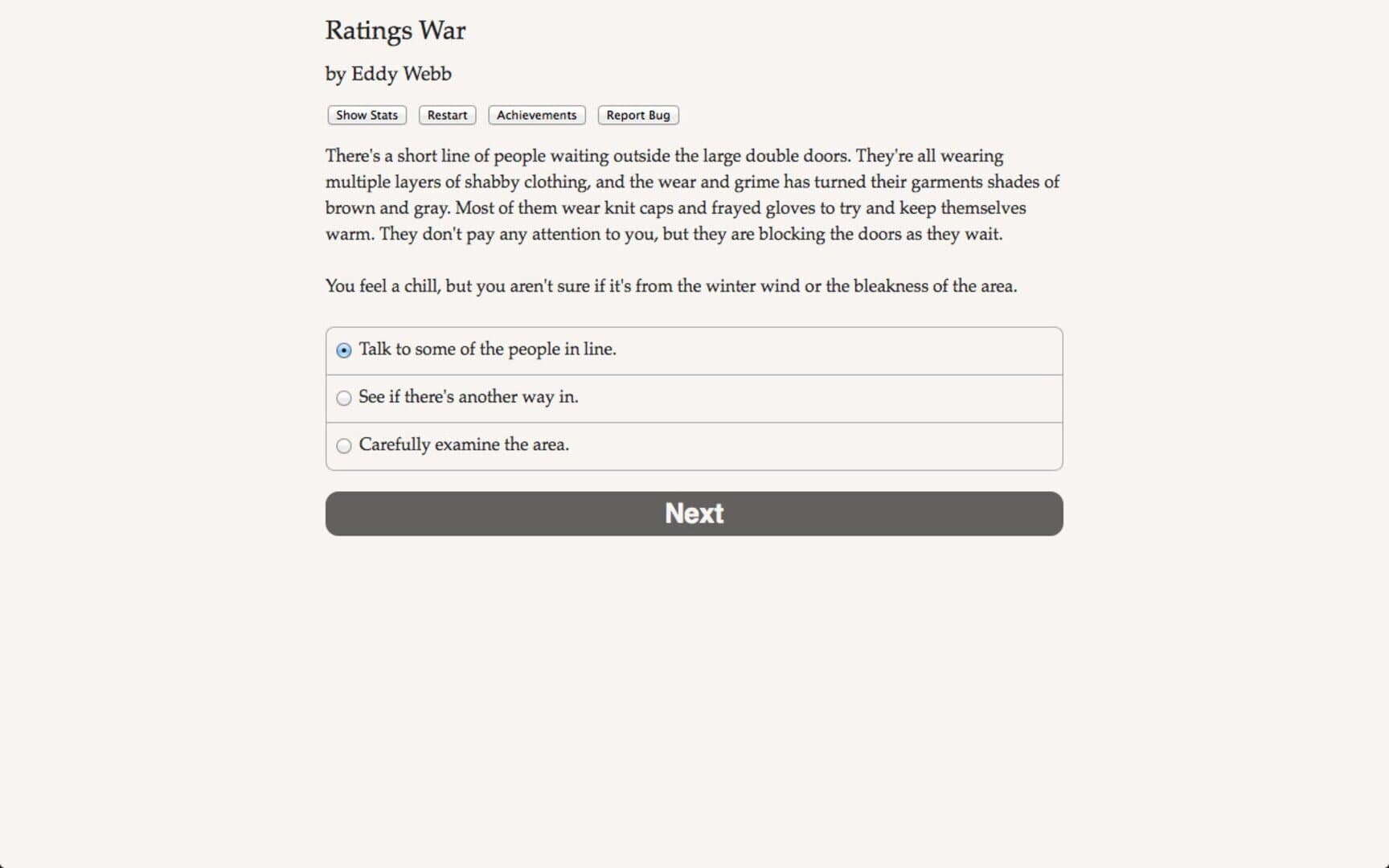 Ratings War artwork