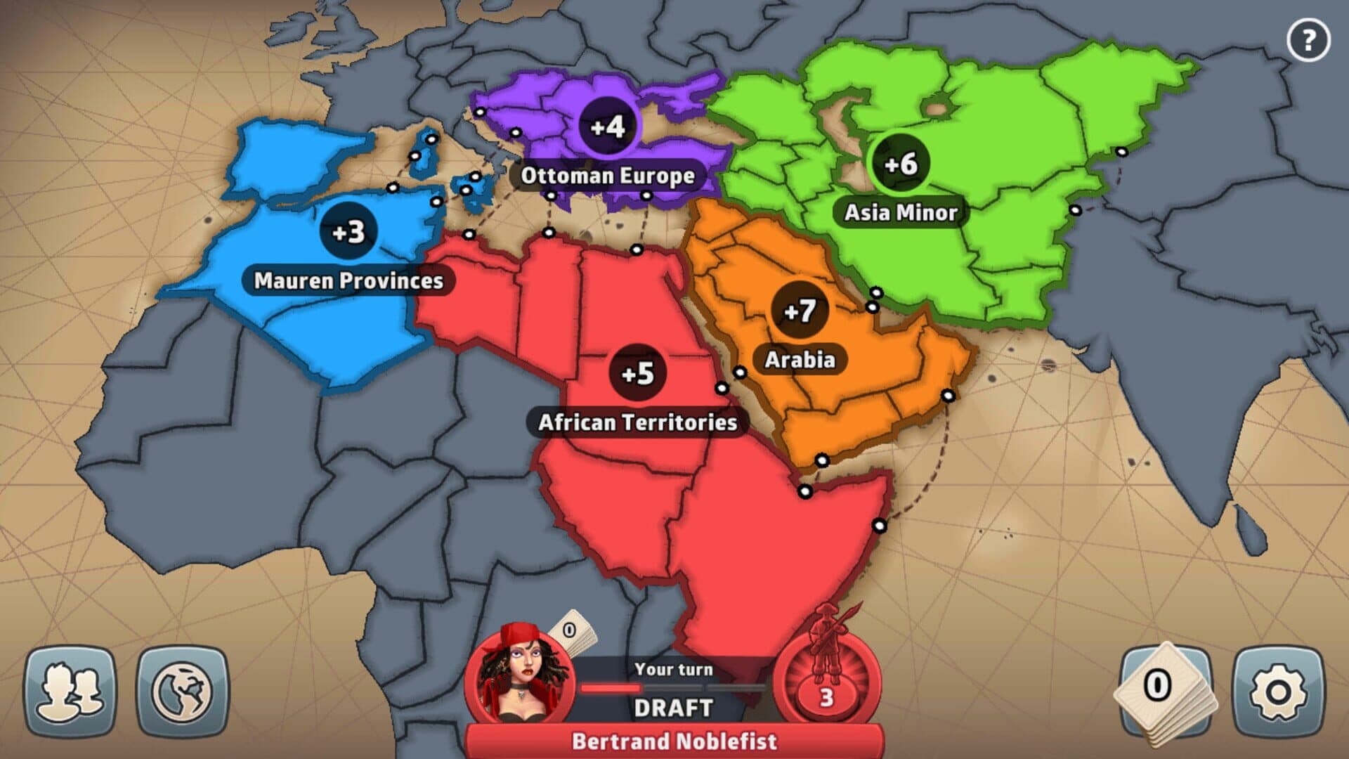 Risk: Global Domination - Empires Map Pack artwork