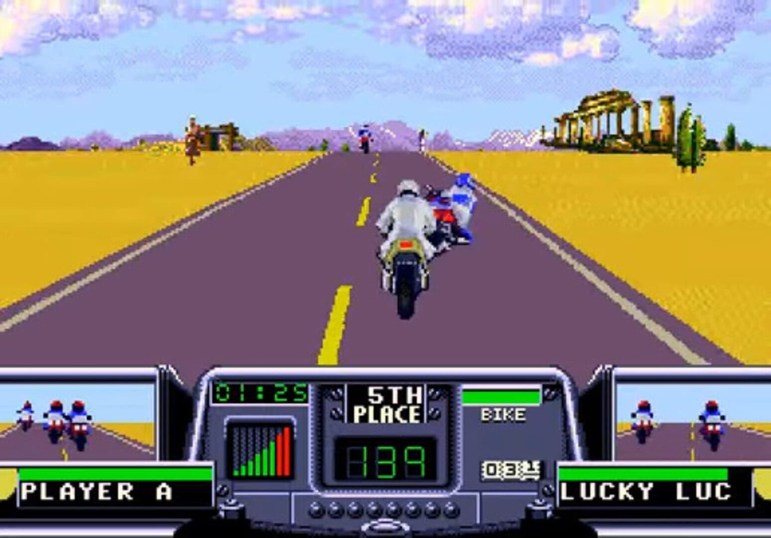 Road Rash 3 artwork