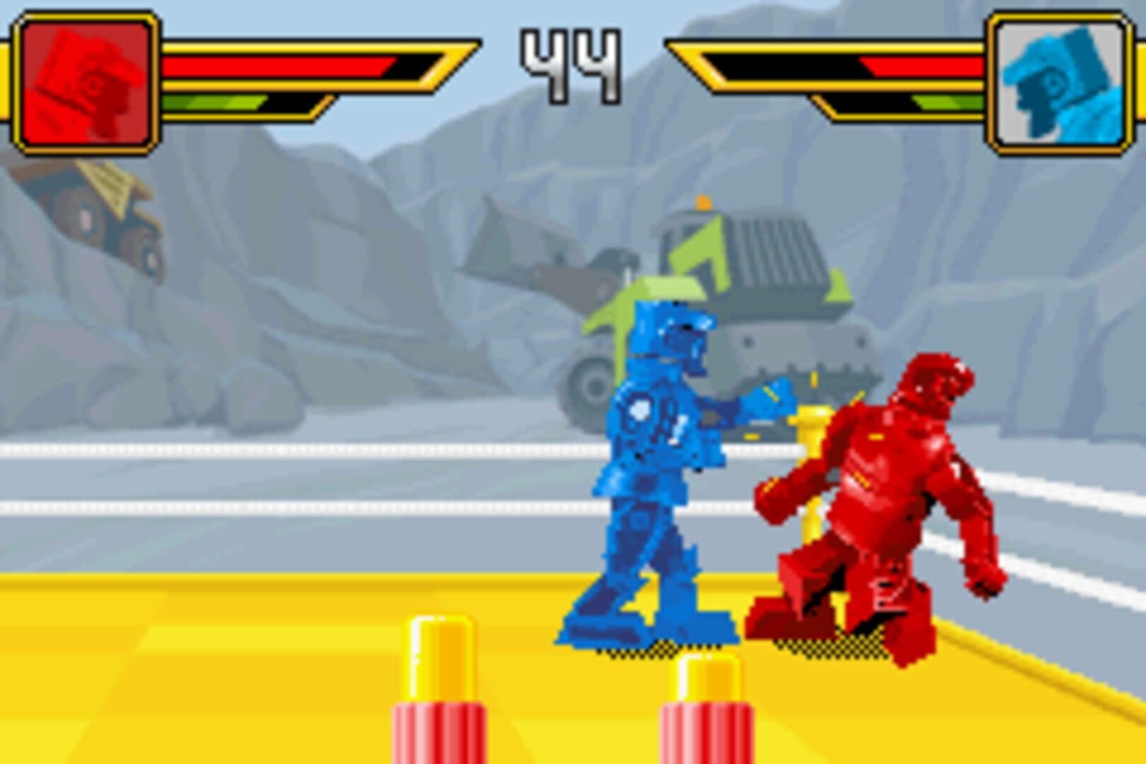Rock 'Em Sock 'Em Robots artwork