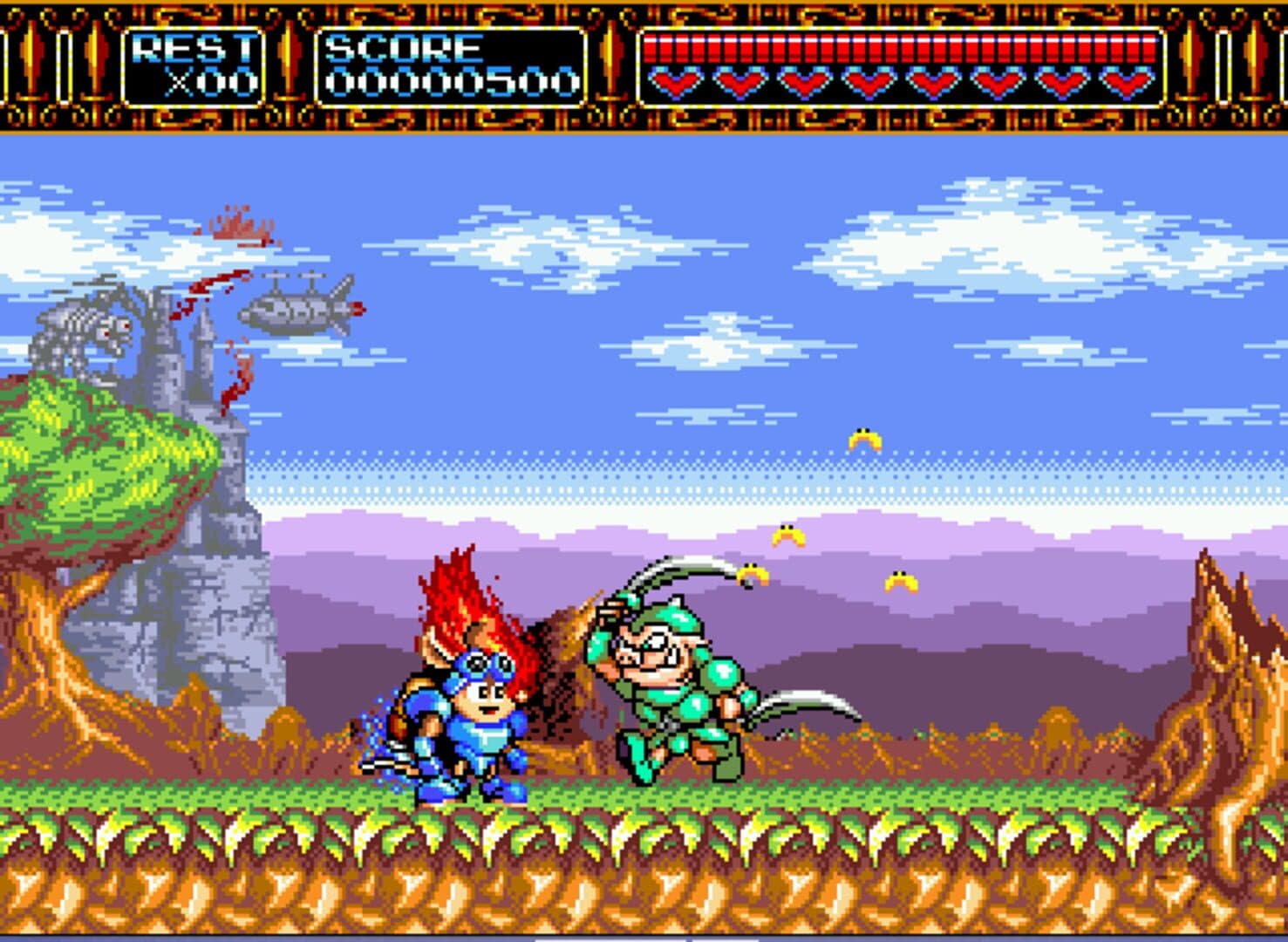 Rocket Knight Adventures artwork
