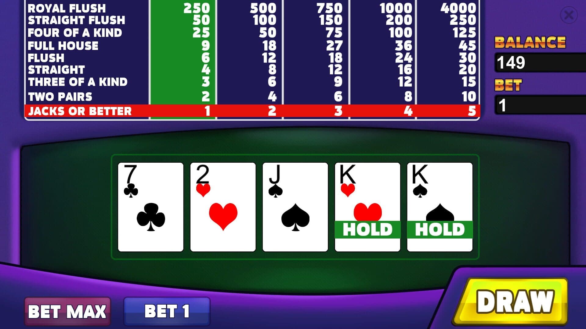 Royal Casino: Video Poker artwork