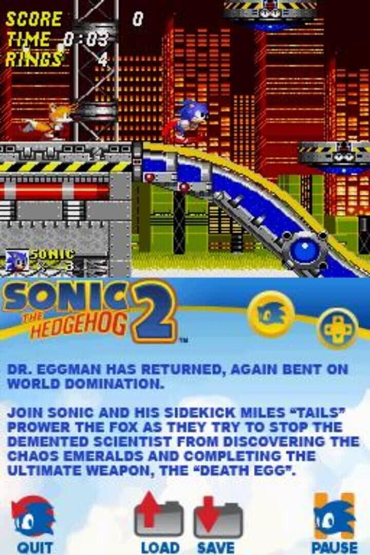 Sonic Classic Collection artwork