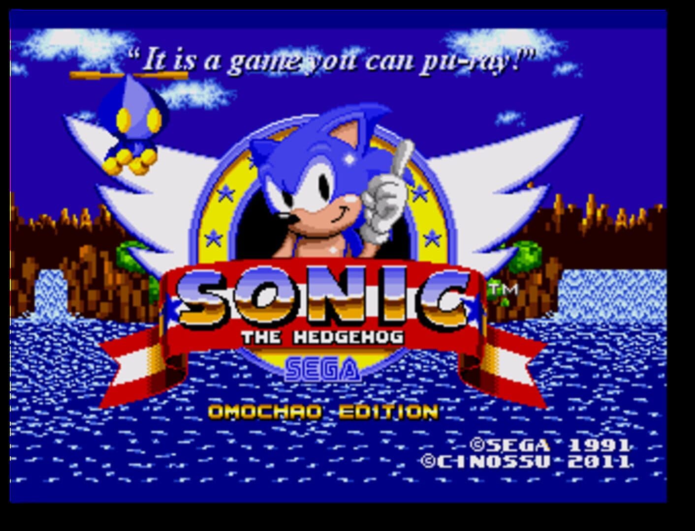 Sonic the Hedgehog: OmoChao Edition artwork