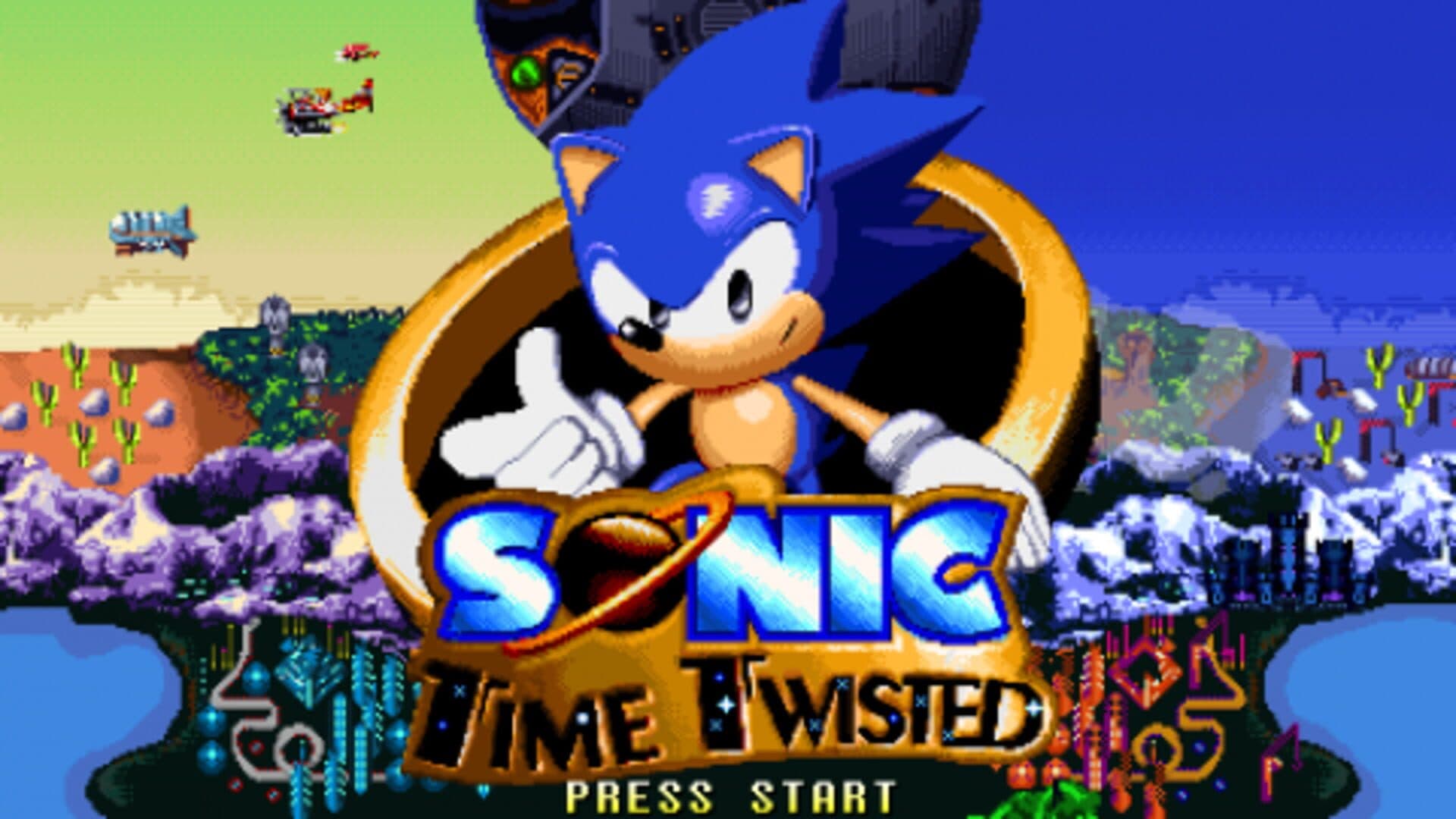 Sonic Time Twisted artwork