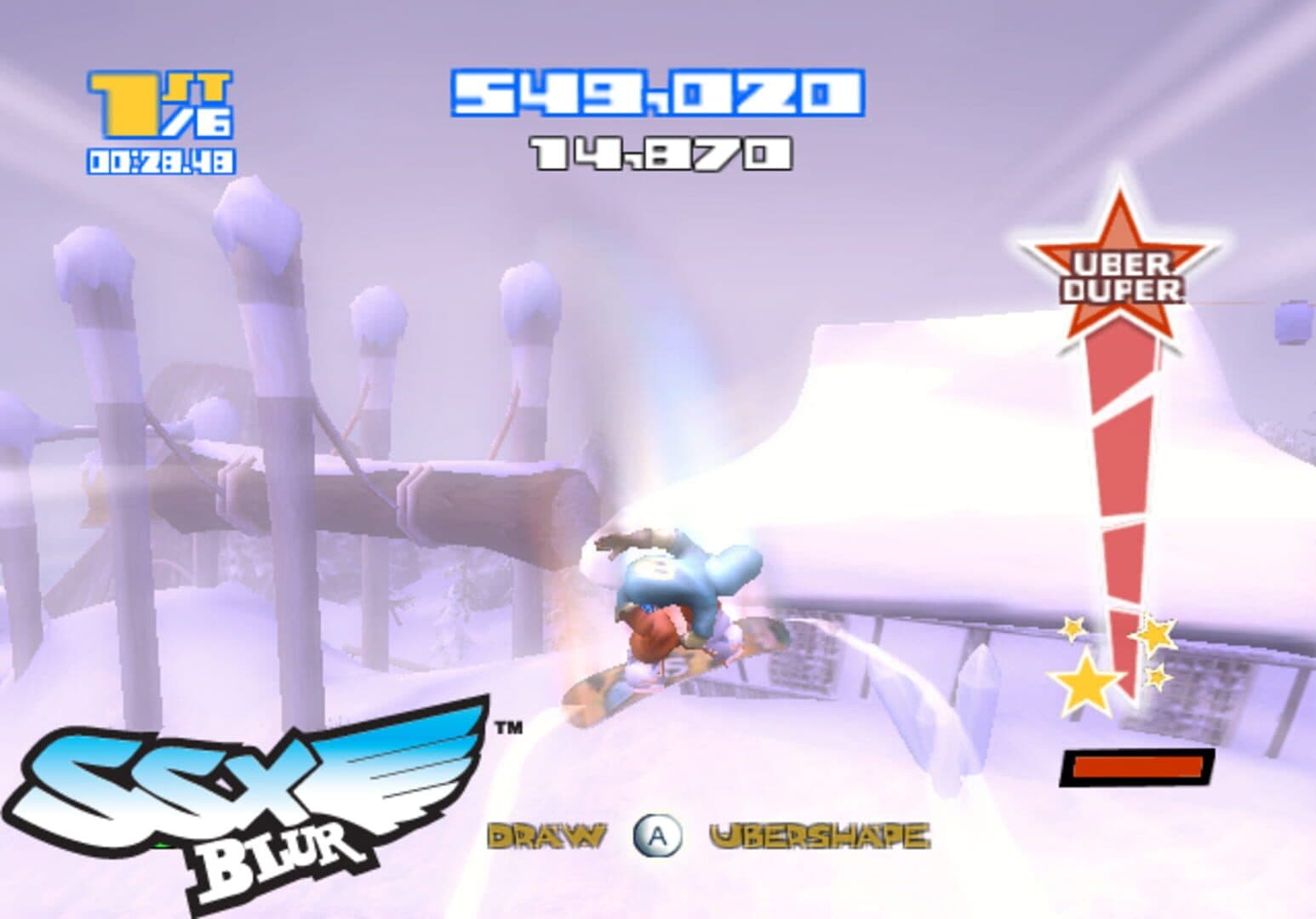 SSX Blur artwork