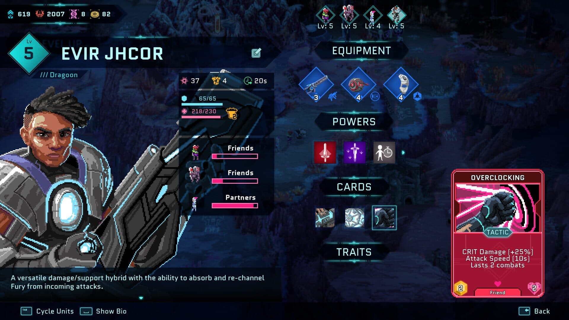 Star Renegades: Enter the Dragoon artwork