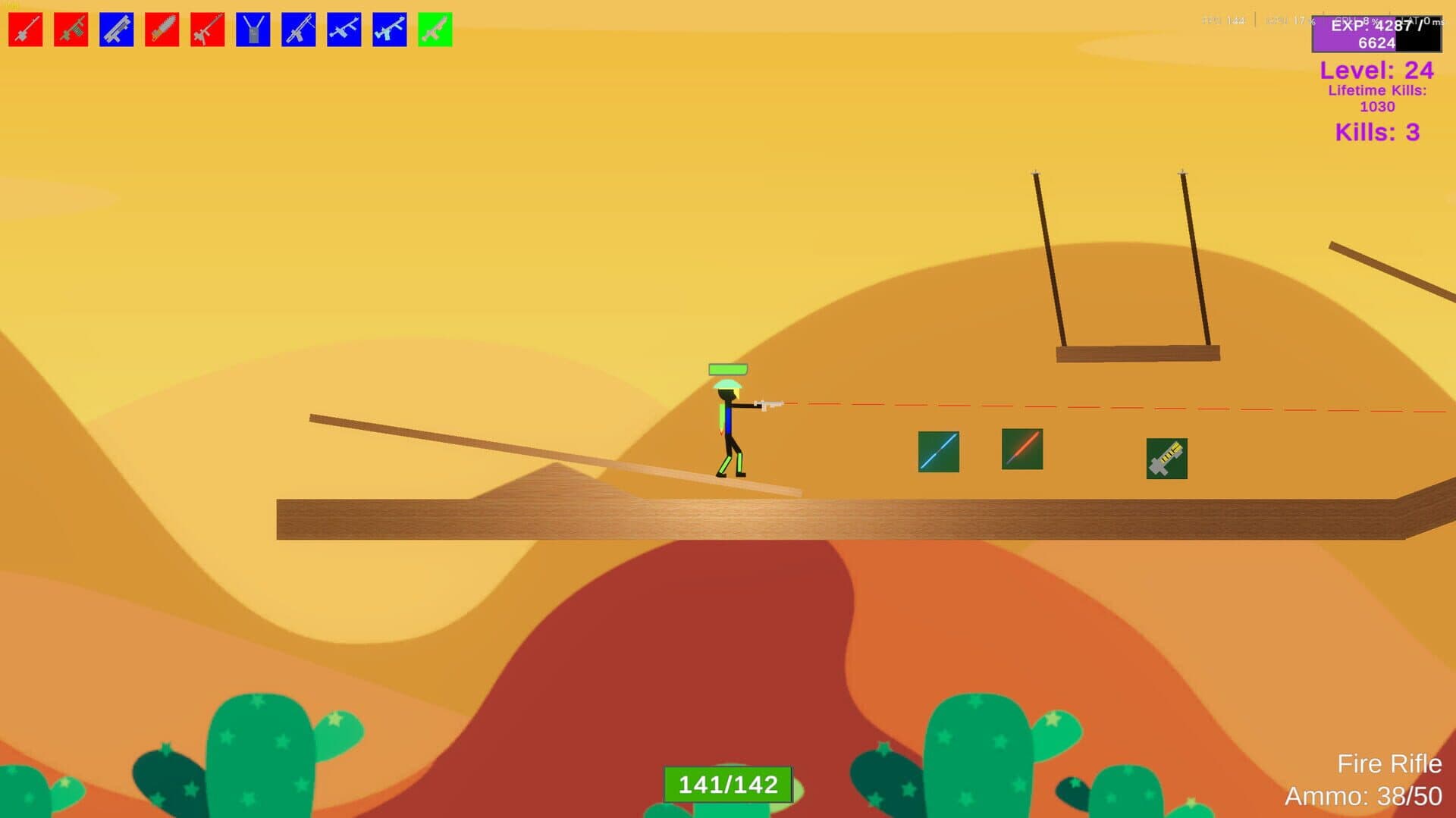 Stick Figure Combat: Elemental Rifle Pack artwork