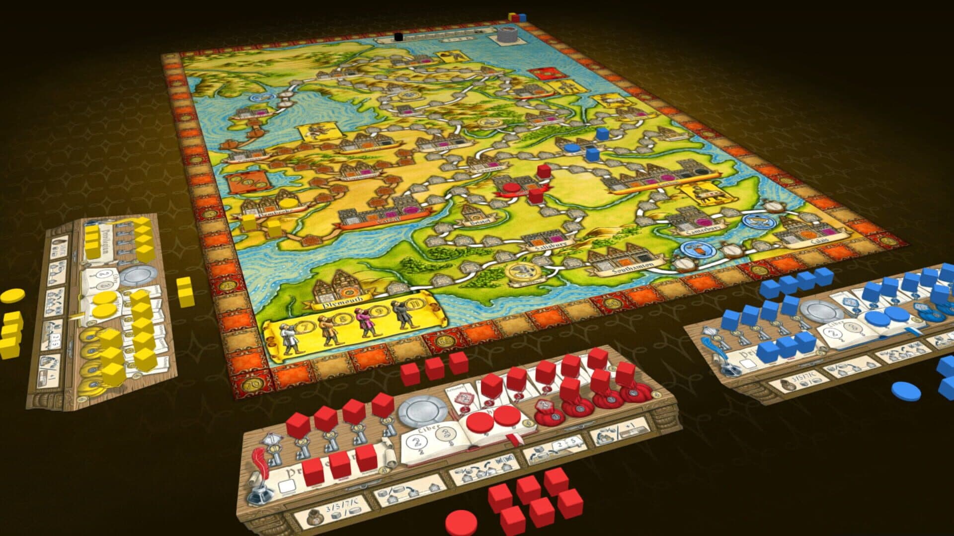 Tabletopia: Hansa Teutonica + Expansions artwork
