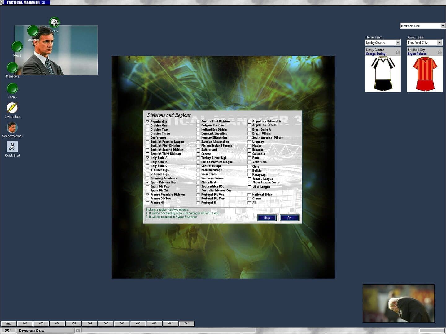 Tactical Manager 3 artwork