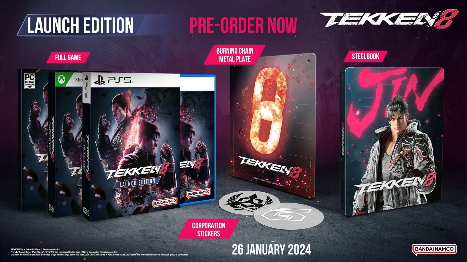 Tekken 8: Launch Edition artwork