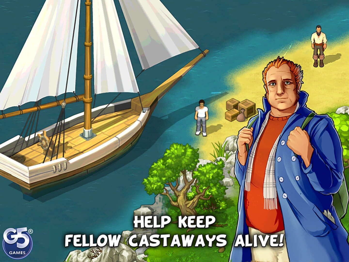 The Island Castaway: Lost World artwork