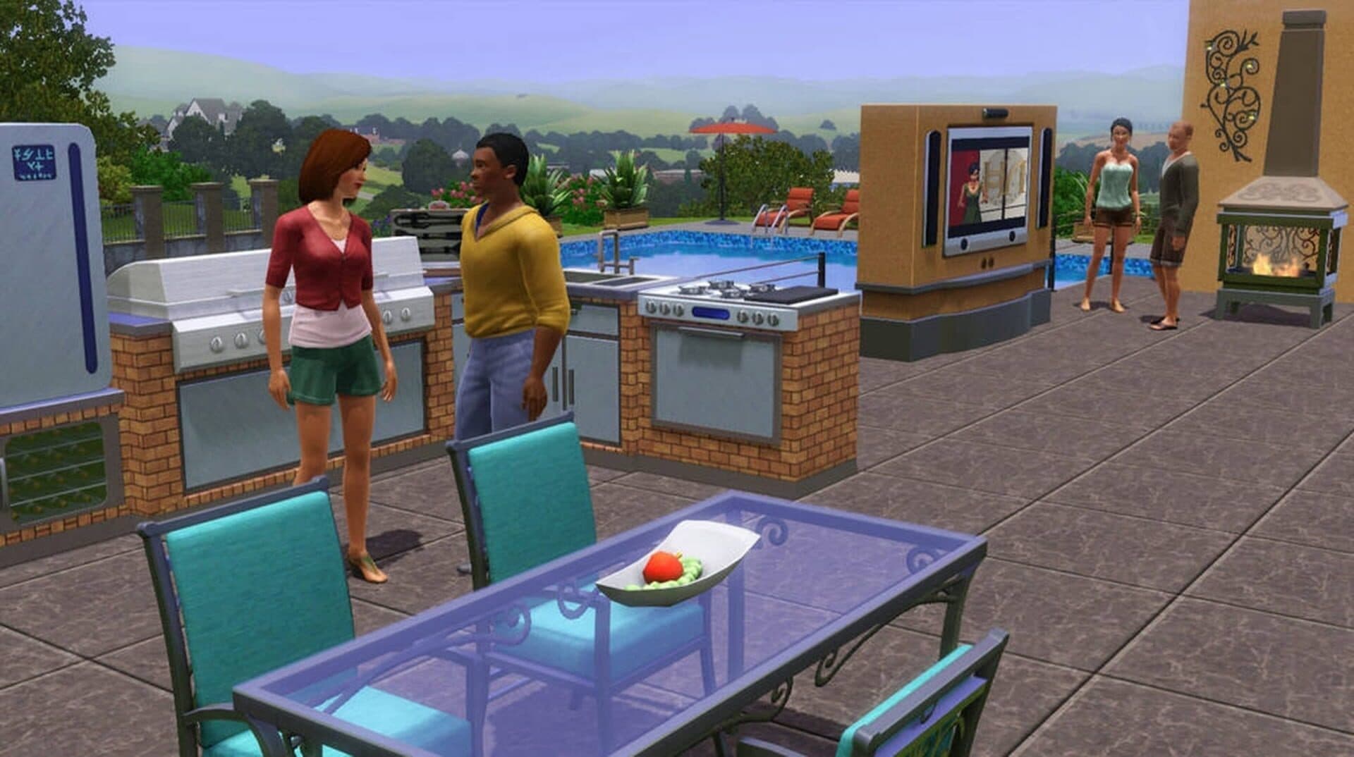 The Sims 3: Outdoor Living Stuff artwork