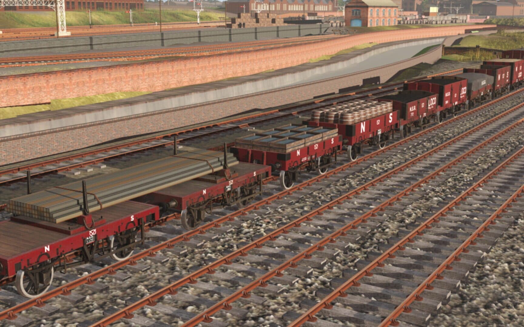 Trainz Railroad Simulator 2019: LMS/NSR Wagon Pack 1 artwork