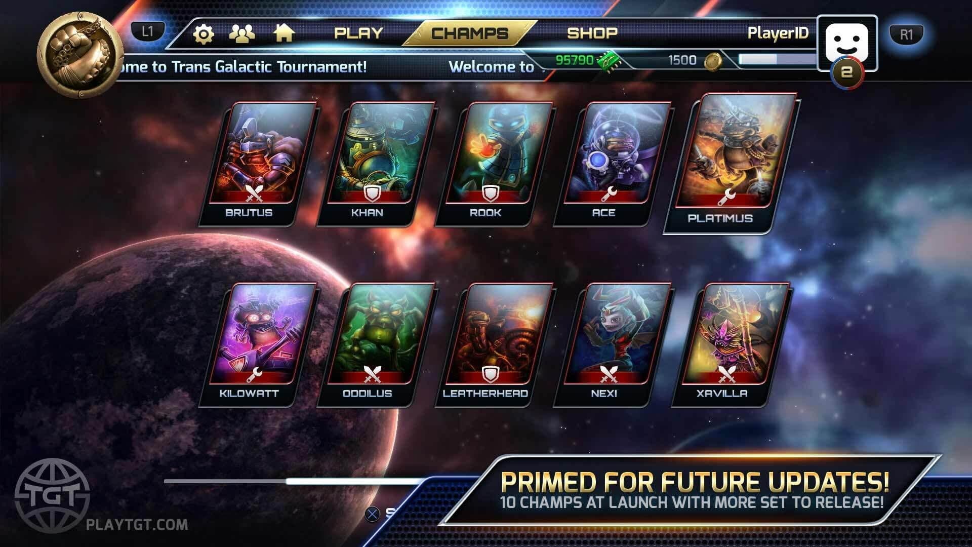 Trans-Galactic Tournament artwork