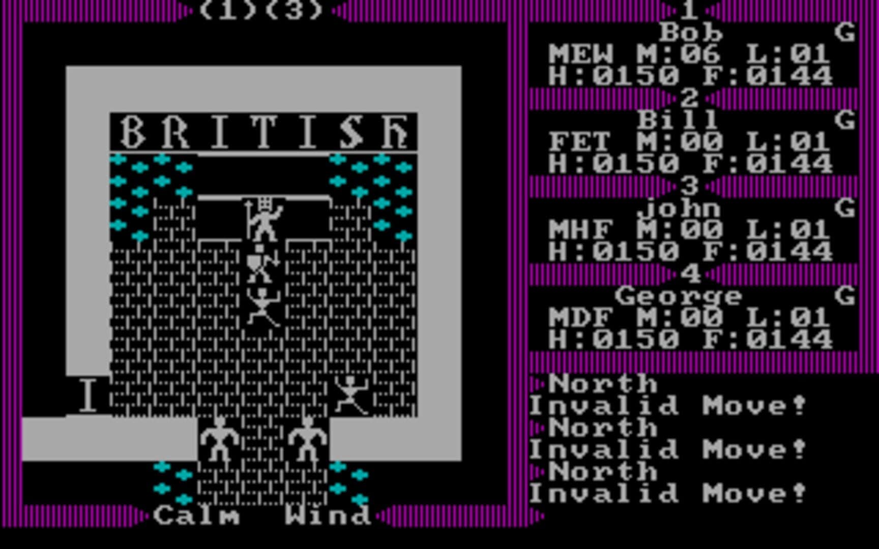 Ultima III: Exodus artwork