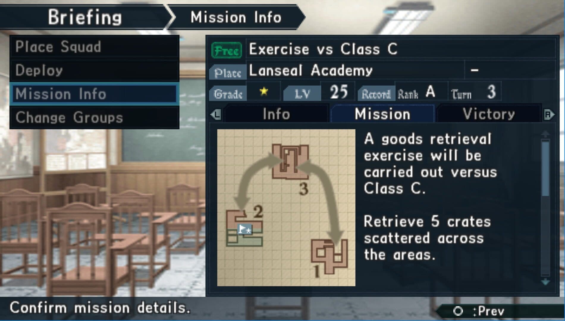 Valkyria Chronicles 2: Exercise vs. Class C artwork
