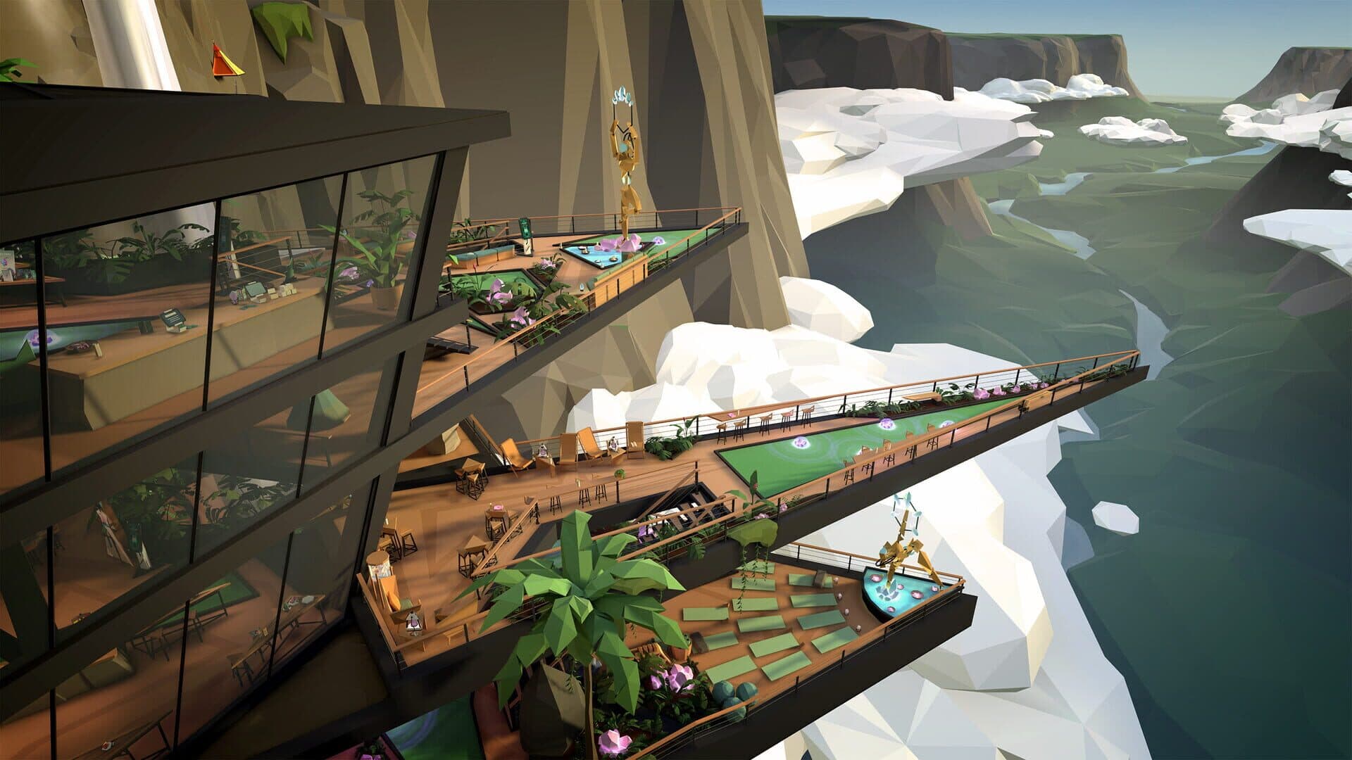 Walkabout Mini Golf: Crystal Lair artwork