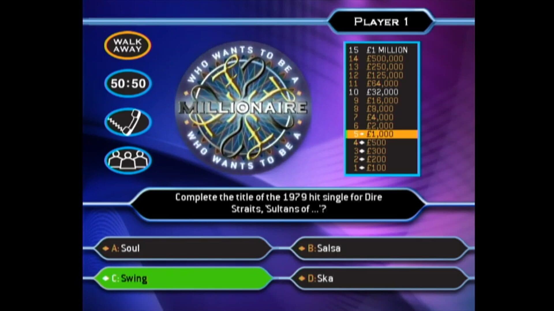 Who Wants to Be a Millionaire: 1st Edition artwork