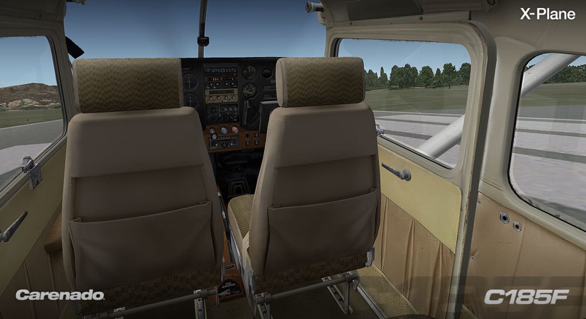 X-Plane 10 Global: Carenado - C185F Skywagon artwork